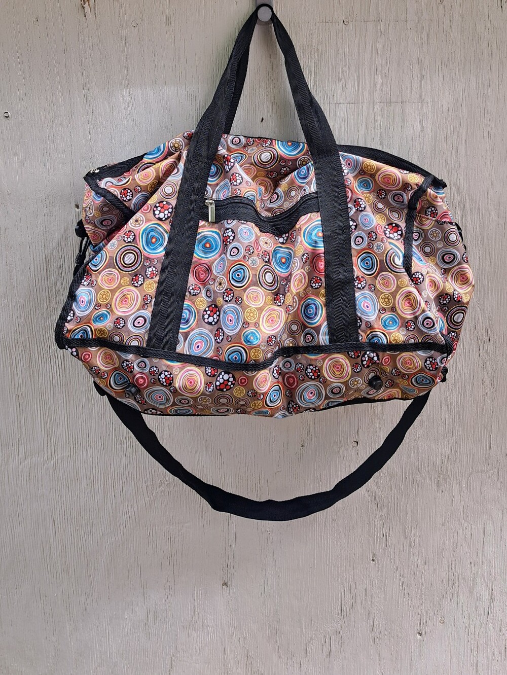 XL Braciano Packable Nylon Duffel Bag